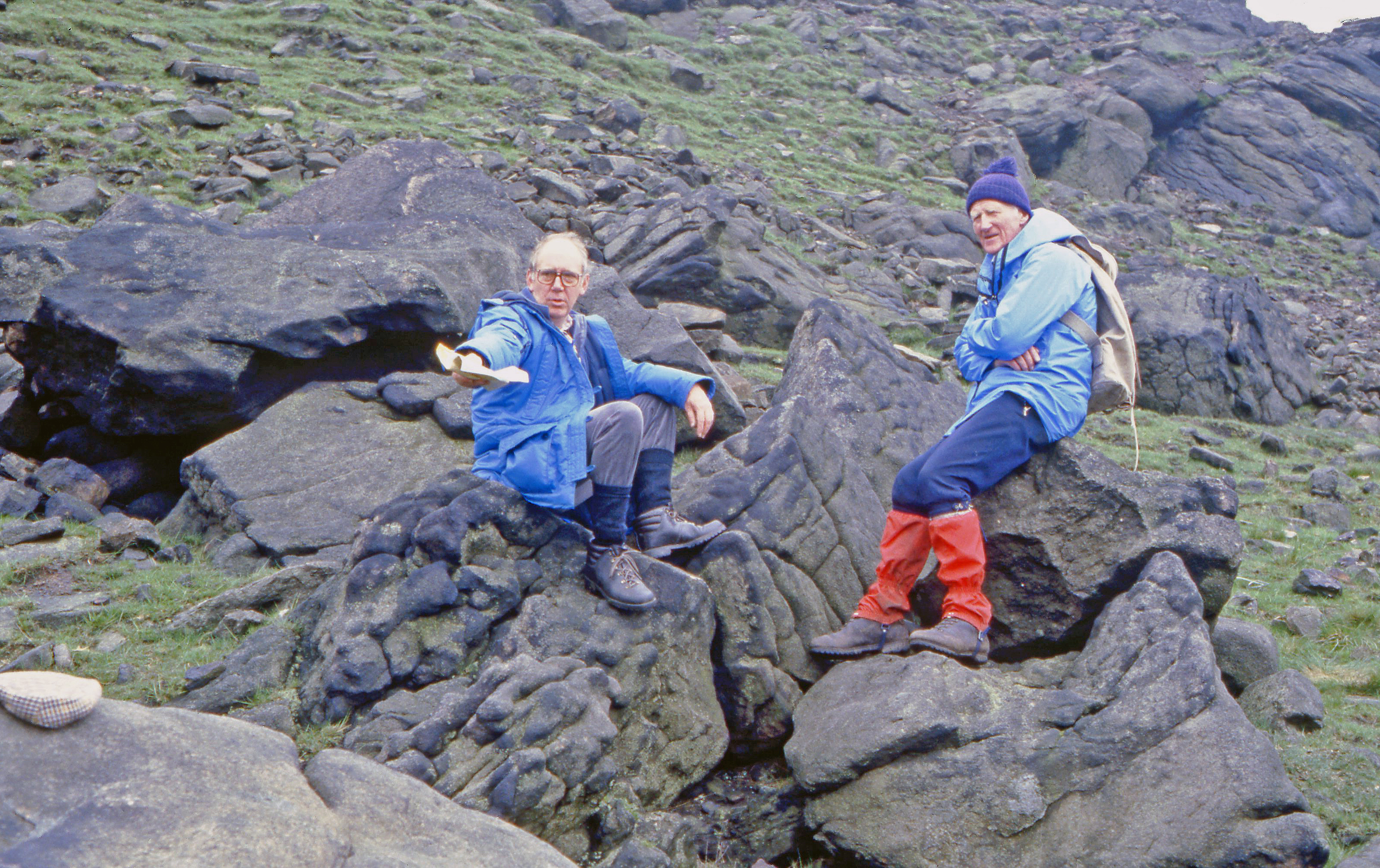 Lord Hunt and Bob Greaves (Granada TV)